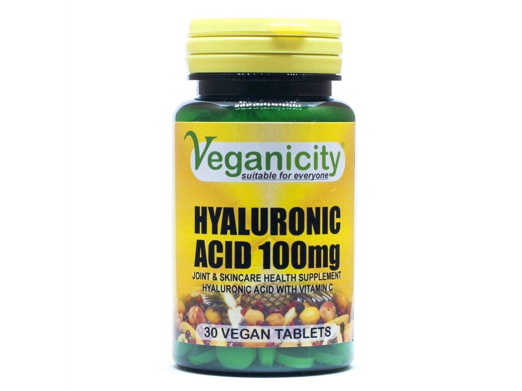 HYALURONIC ACID 100mg Vegetable LARGE DOSE Bone Joints