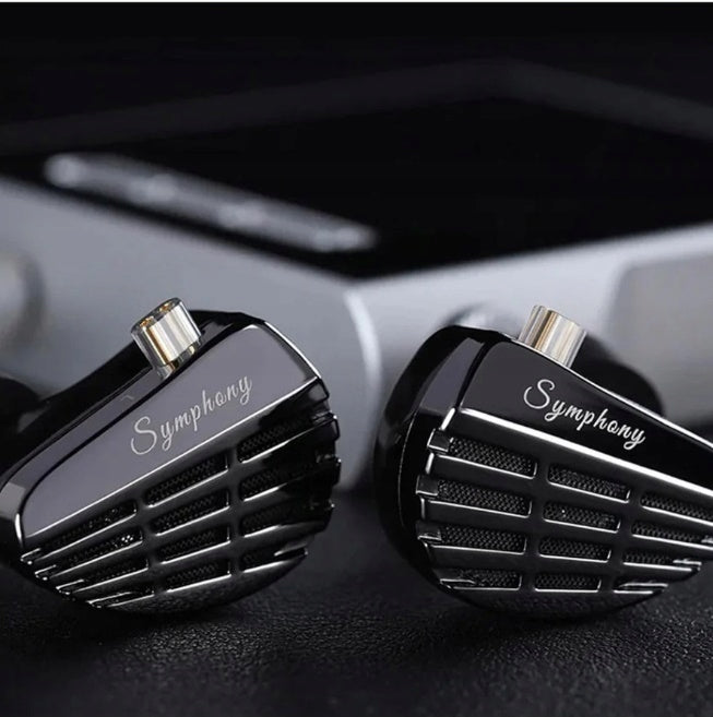 HYBRID WIRED IN-EAR HEADPHONES IEM KZ SYMPHONY 3D DESIGN Packaging status original