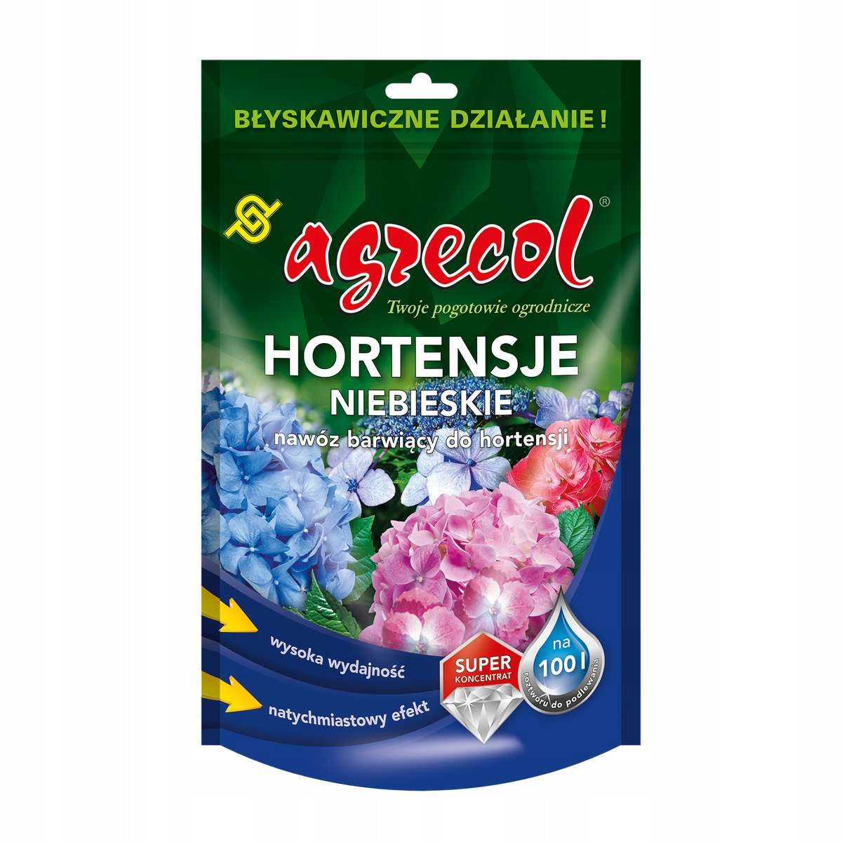 HYDRANGEAS BLUE hydrangea colouring fertiliser 0,25 kg AGRECOL Manufacturer Agrecol