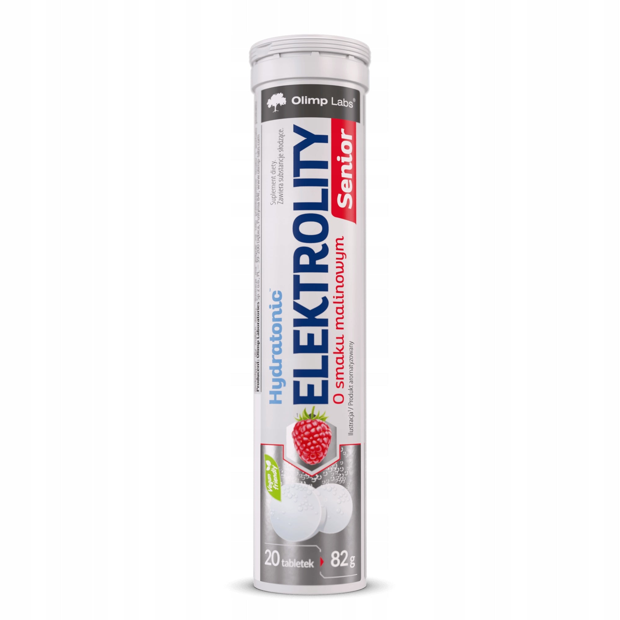 HYDRATONIC SENIOR ELECTROLYTES WITH RASPBERRY SM 20 TABLETS