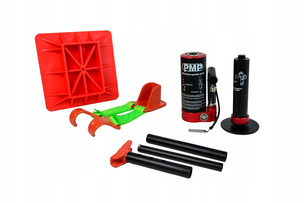 HYDRAULIC BAR LIFT PMP 2-3T 220-870mm + WHEEL HOLDER Manufacturer code SNA022