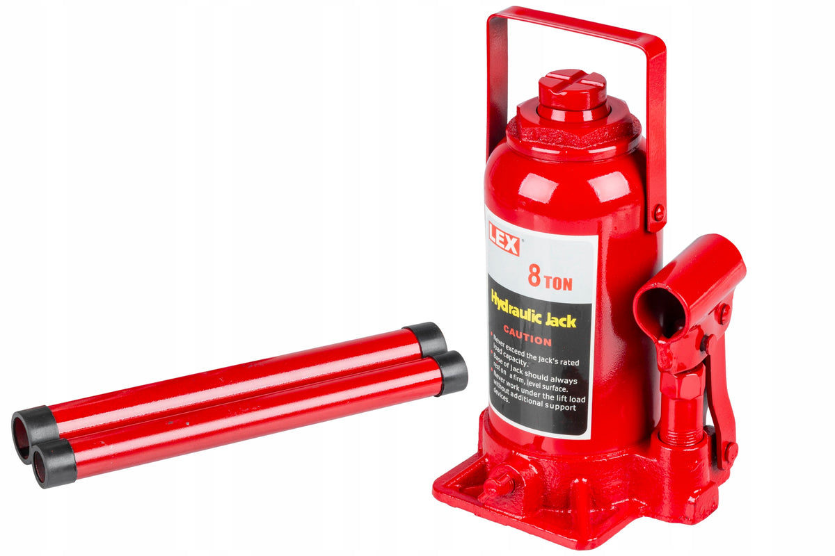 HYDRAULIC BOLLARD LIFT 8 TON BOTTLE CAR LIFT 8 Ton Manufacturer code Lewarek hydrauliczny słupkowy LEX 8t