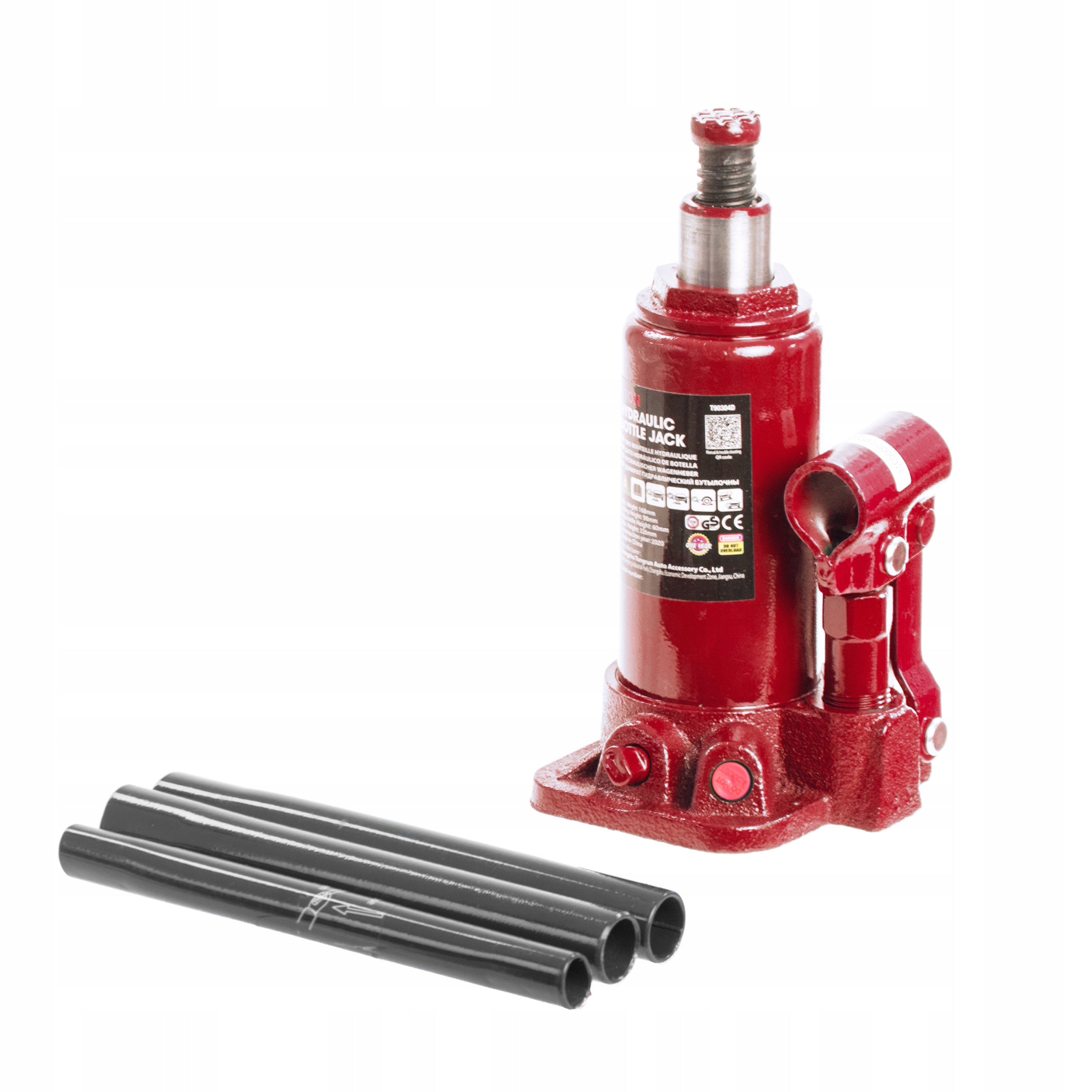 HYDRAULIC BOLLARD LIFT WITH LEVER VALVE MAGNUM 3 TONS Lifting capacity 3000 kg
