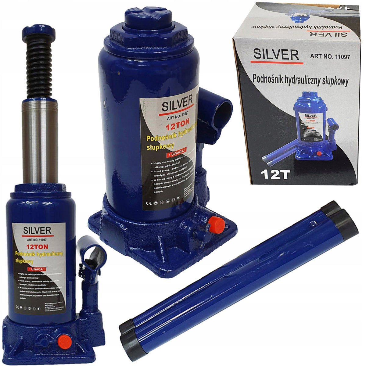 HYDRAULIC BOTTLE POST LIFT CAR LEVER 12T 230-392mm