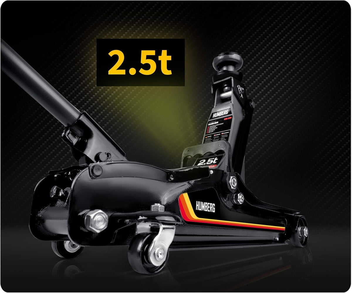 HYDRAULIC CAR LIFT 2,5T 80 – 360 MM BLACK Manufacturer code 5901347246609