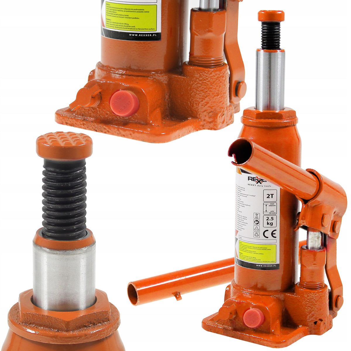 HYDRAULIC JACK POST JACK 2T STRONG