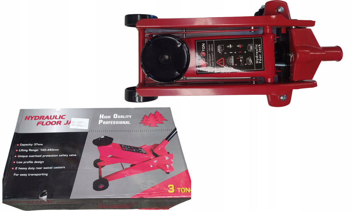 HYDRAULIC LIFT 3T "FROG" min.13cm/max50cm * EAN (GTIN) 5906574703727