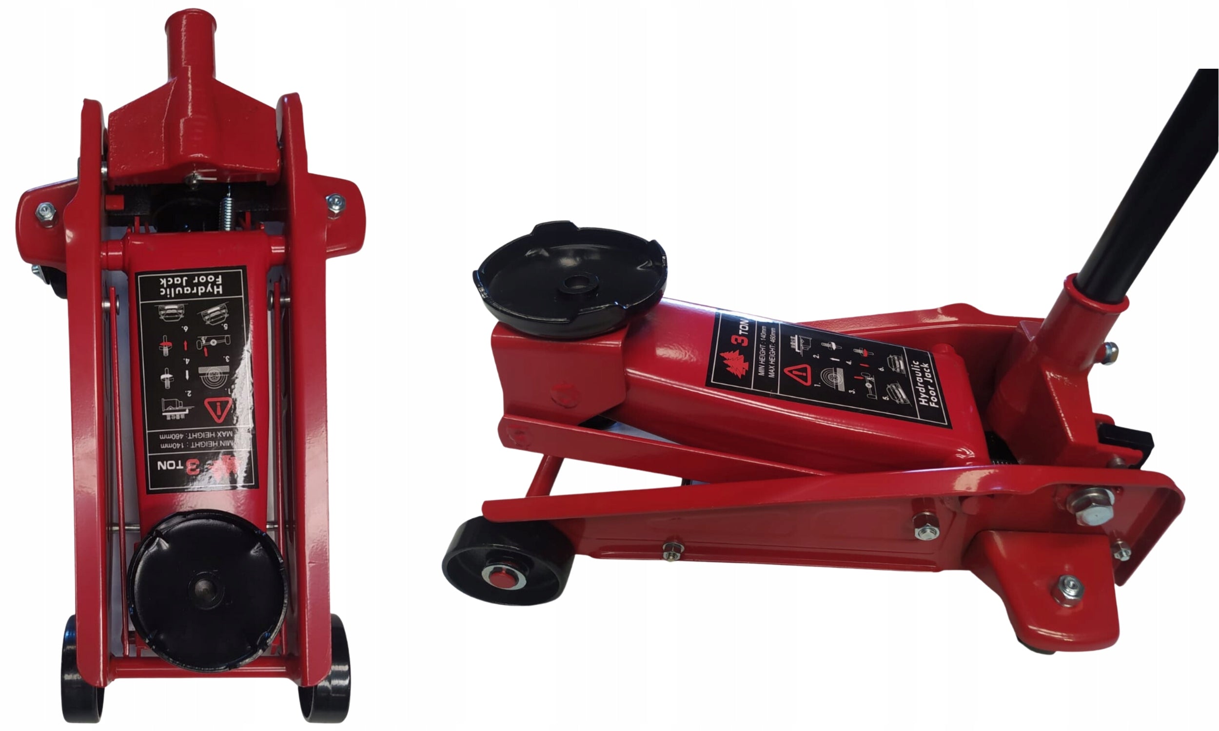 HYDRAULIC LIFT 3T "FROG" min.13cm/max50cm *