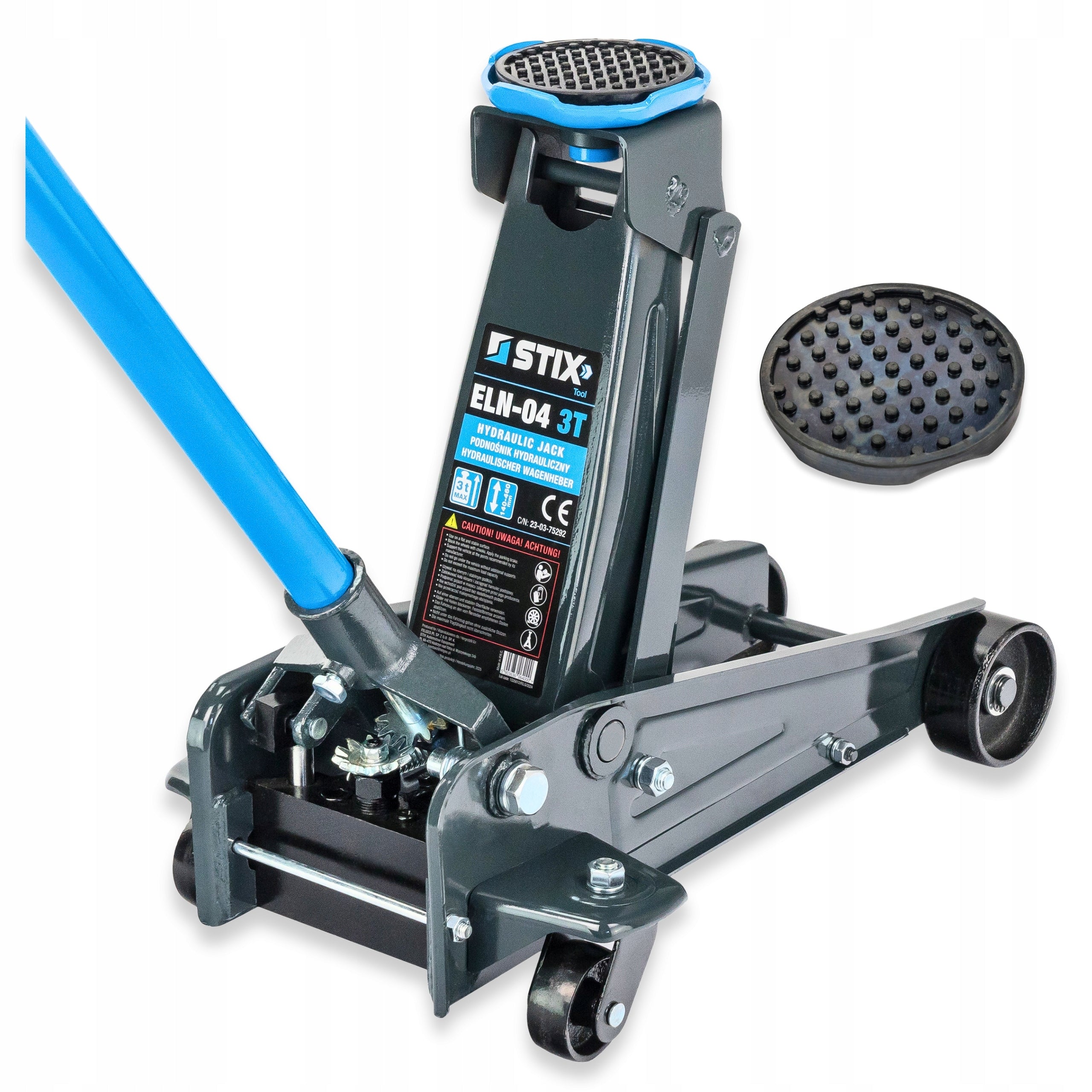 HYDRAULIC LIFT CAR FROG 3 TONS JACK POINT RUBBER STIX