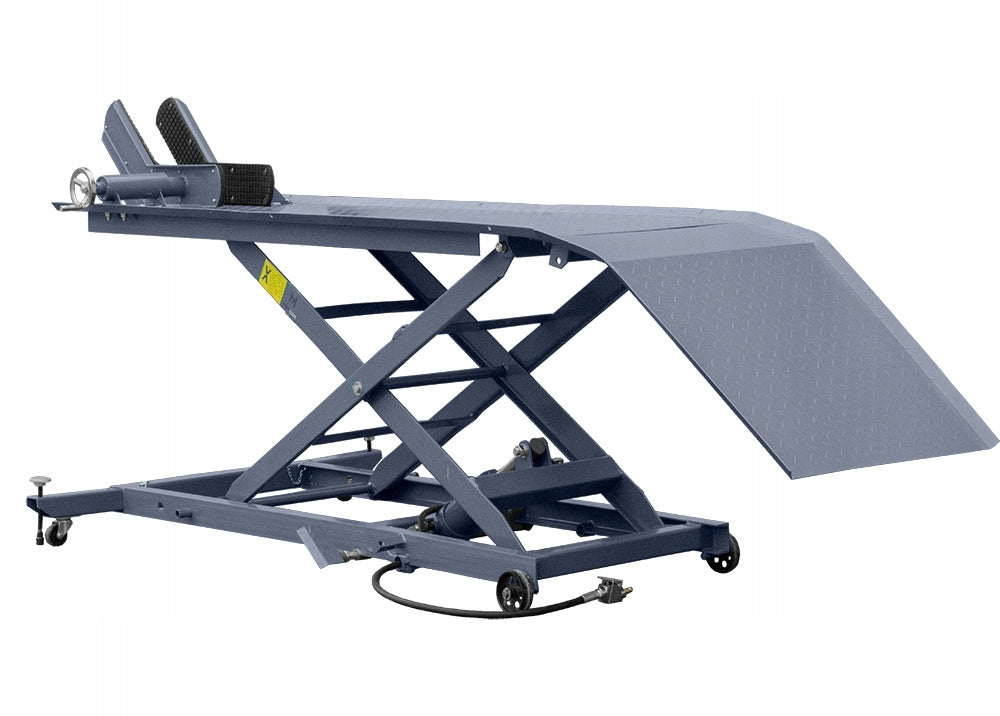 HYDRAULIC LIFT MOTORCYCLE PLATFORM RAMP 450KG 780MM HIGH Manufacturer code METCOR TL1700-4