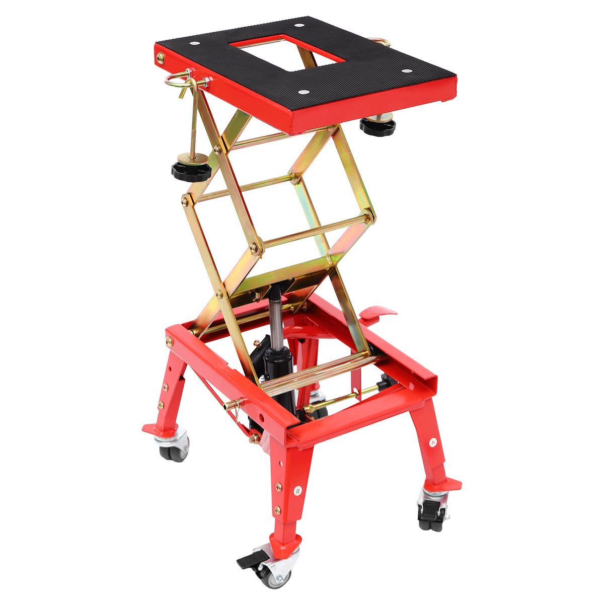 HYDRAULIC MOTORCYCLE LIFT WITH WHEELS (LIFT CAPACITY 160 KG)