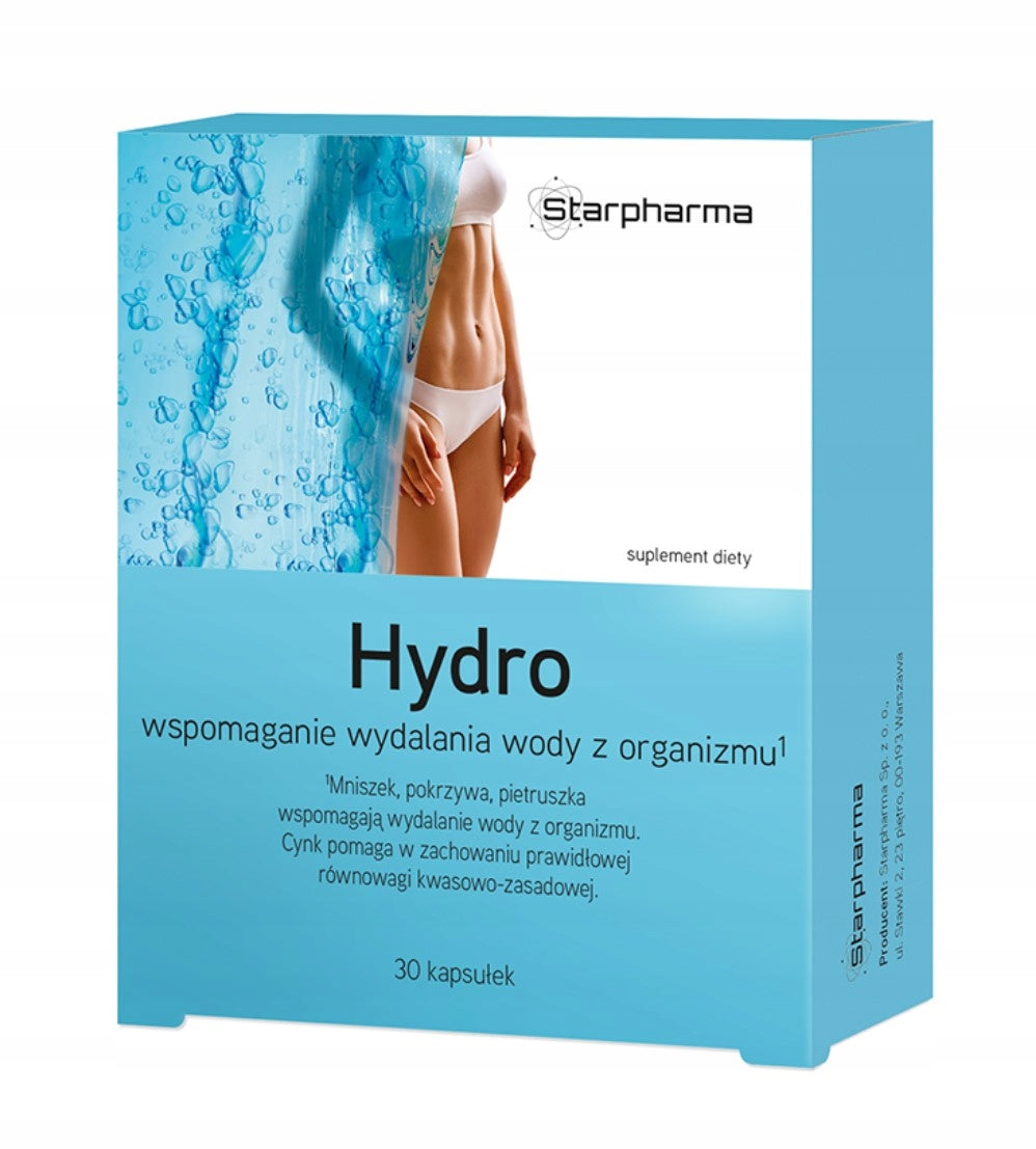 HYDRO dietary supplement Starpharma dandelion capsules 30 pcs. Manufacturer code 5902989931052