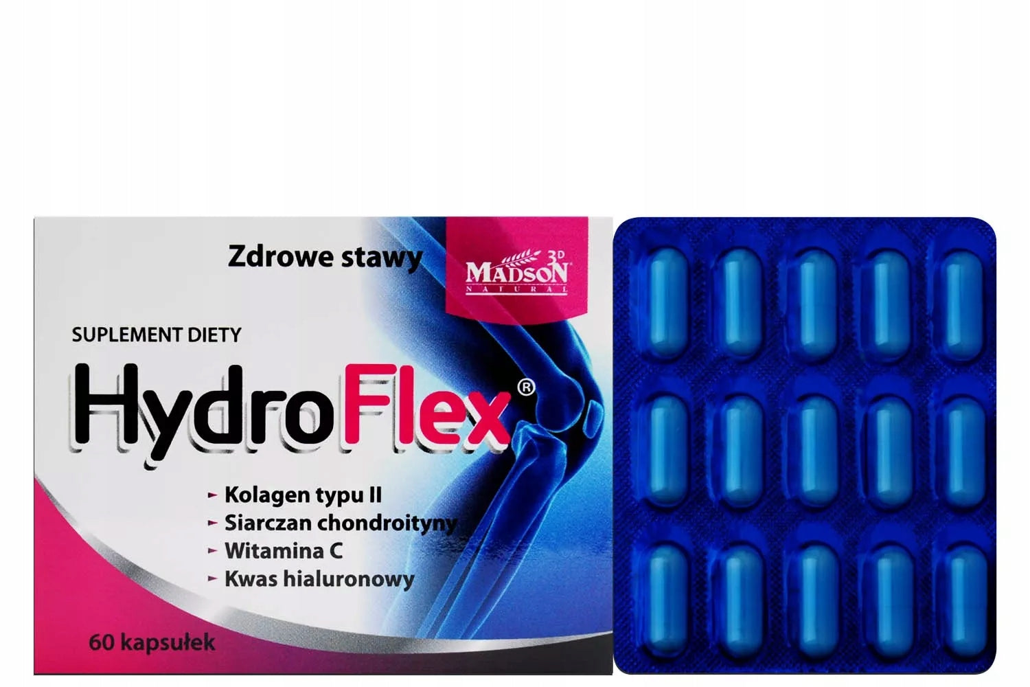 HYDROFLEX 60 capsules Brand Madson
