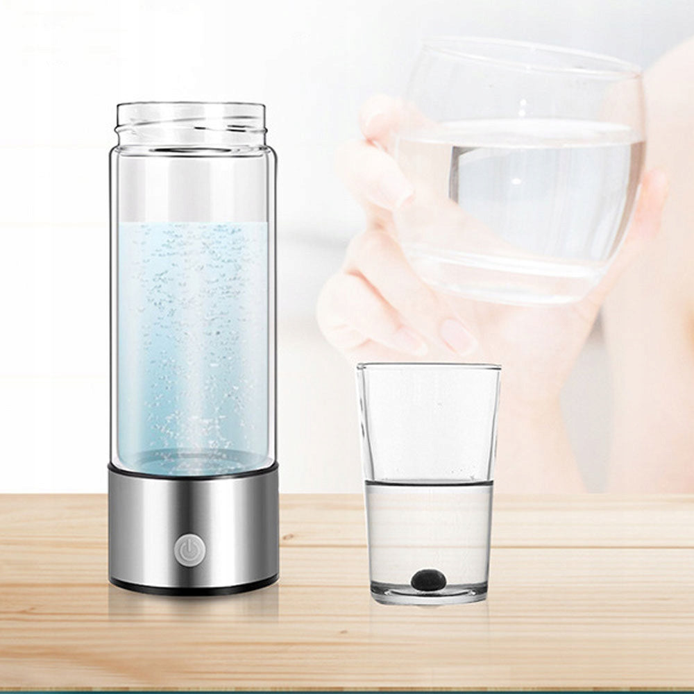 HYDROGEN BOTTLE ACTIVE HYDROGEN GENERATOR HYDROGEN WATER IONIZER 420ML Packaging status original