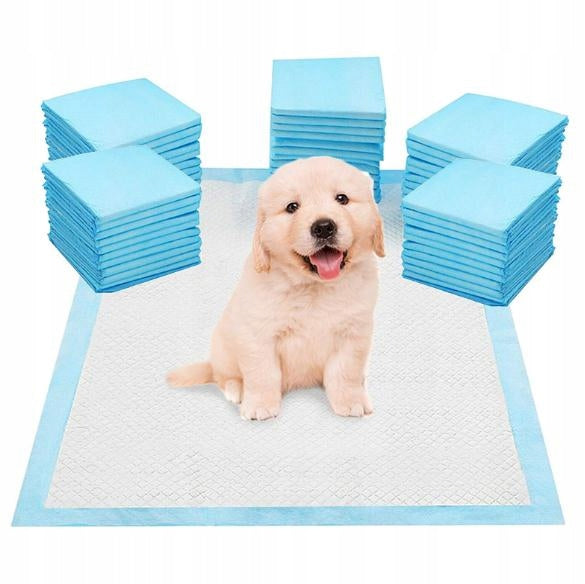 HYGIENE PADS ABSORBENT CAT DOG MATS FOR PEEING 40x60 - 50pcs. Manufacturer code Podkłady 40x60 - 50 szt.