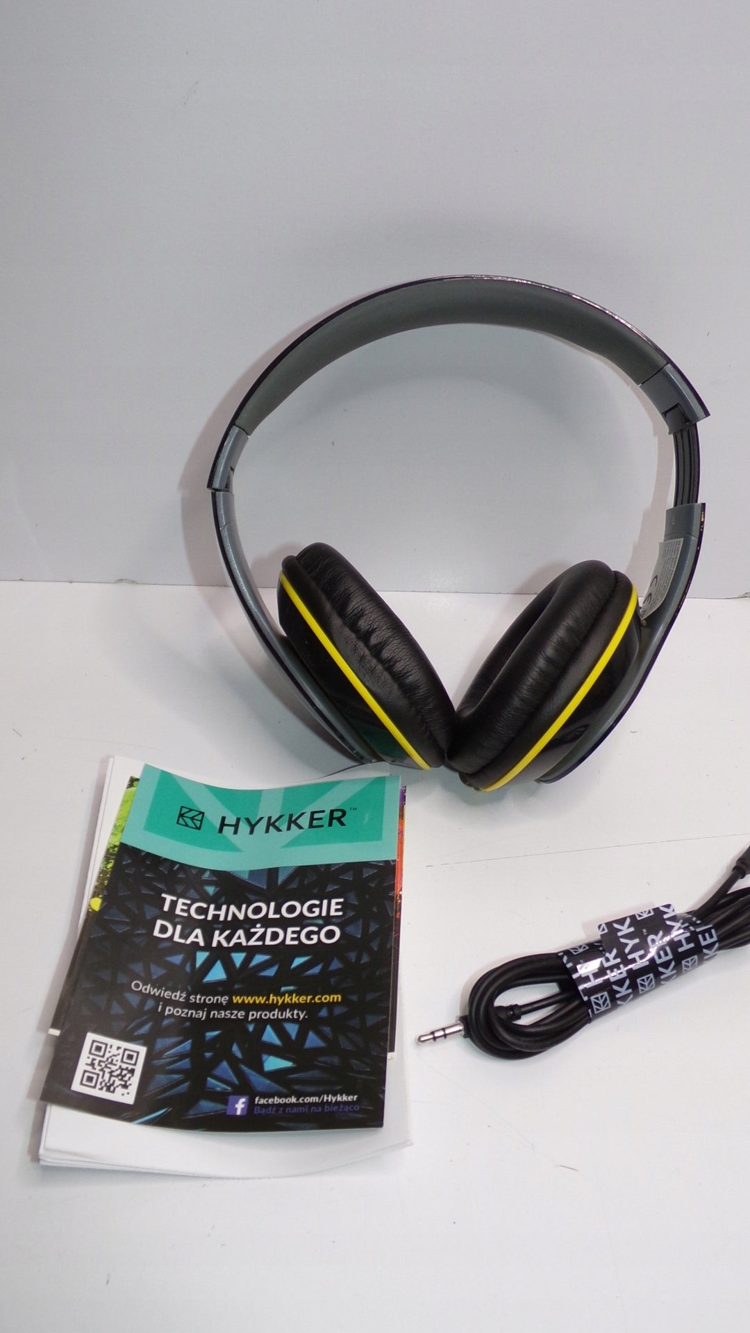 HYKKER SOUL SOUND WIRED HEADPHONES Microphone no
