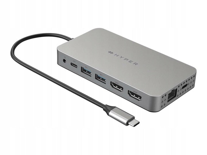 HYPER UNIVERSAL DOCKING STATION HYPERDRIVE USB-C 10IN1 WITH DUAL HDMI