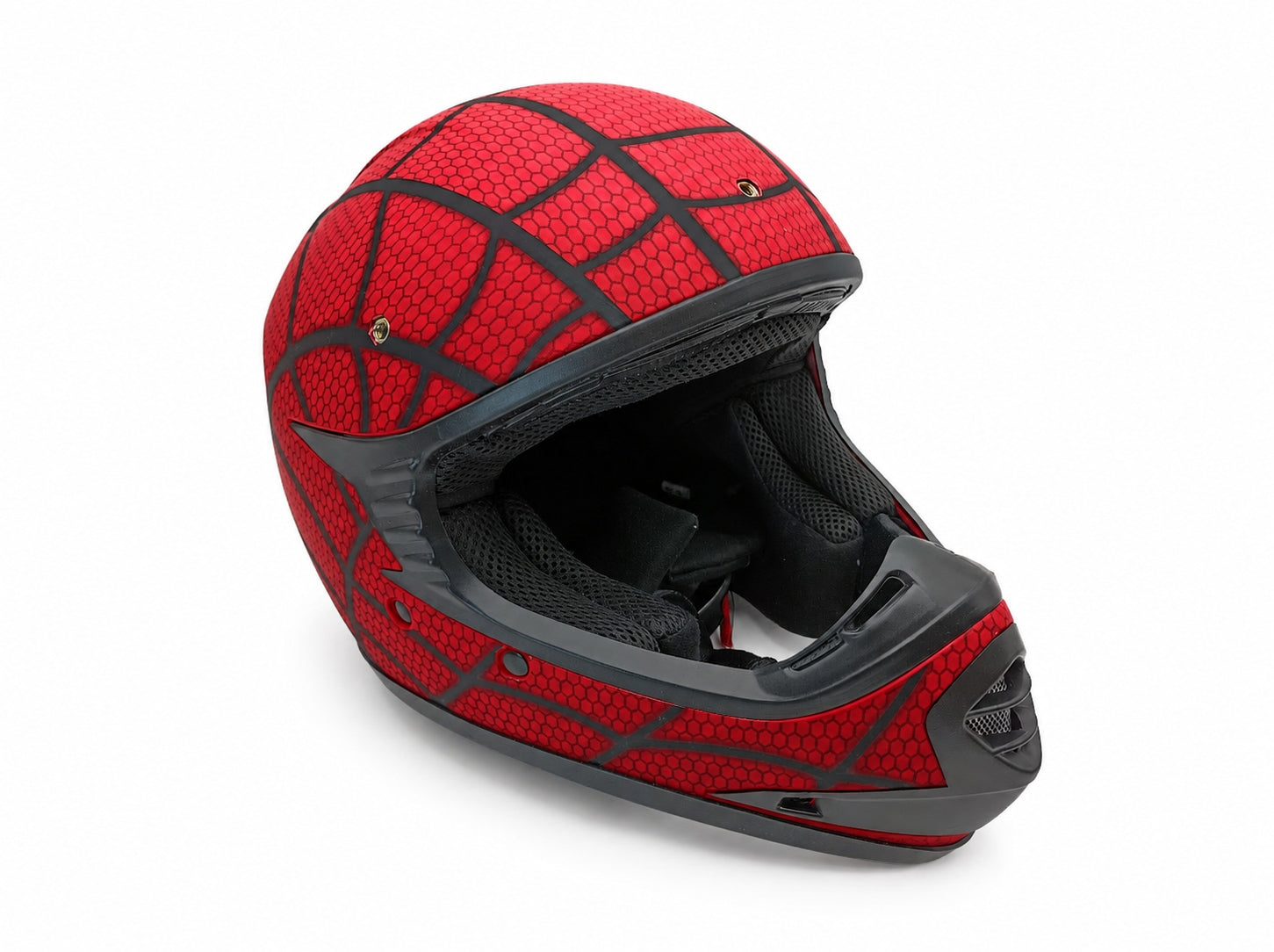 HaTur TXTK3 Spider Motorcross Helmet Red-Black | Size S Manufacturer no brand