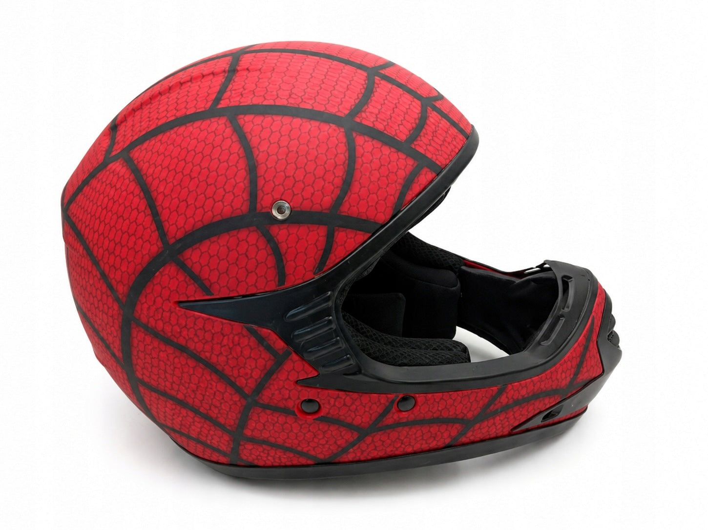 HaTur TXTK3 Spider Motorcross Helmet Red-Black | Size S