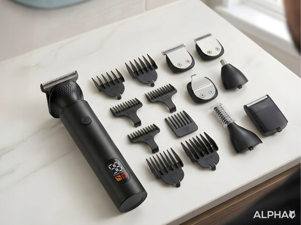 Hair Clipper, Beards - Nose Trimmer + Shaver Alpha 17IN1 Medical device no