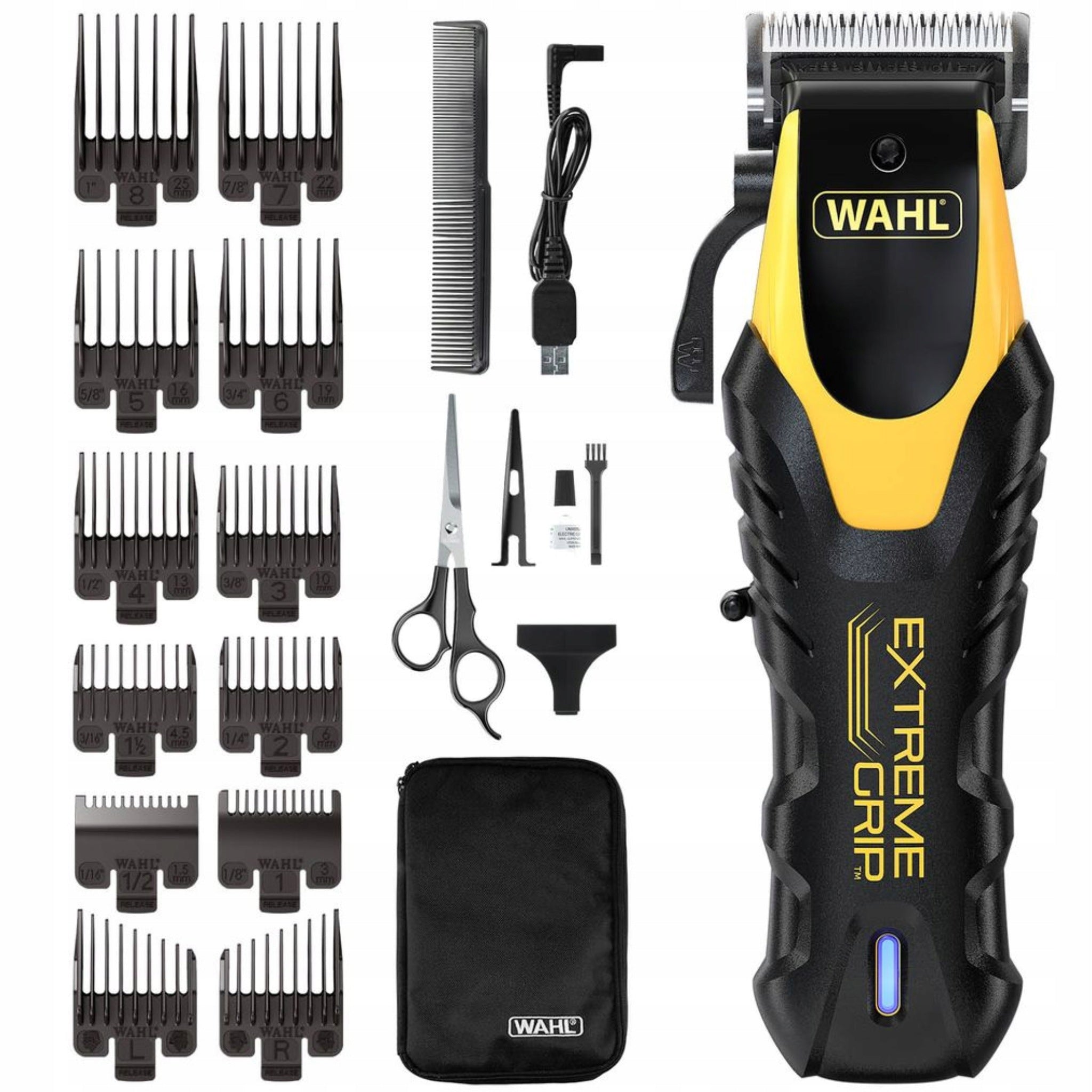 Hair Clipper Wahl Extreme Grip Cordless Wireless