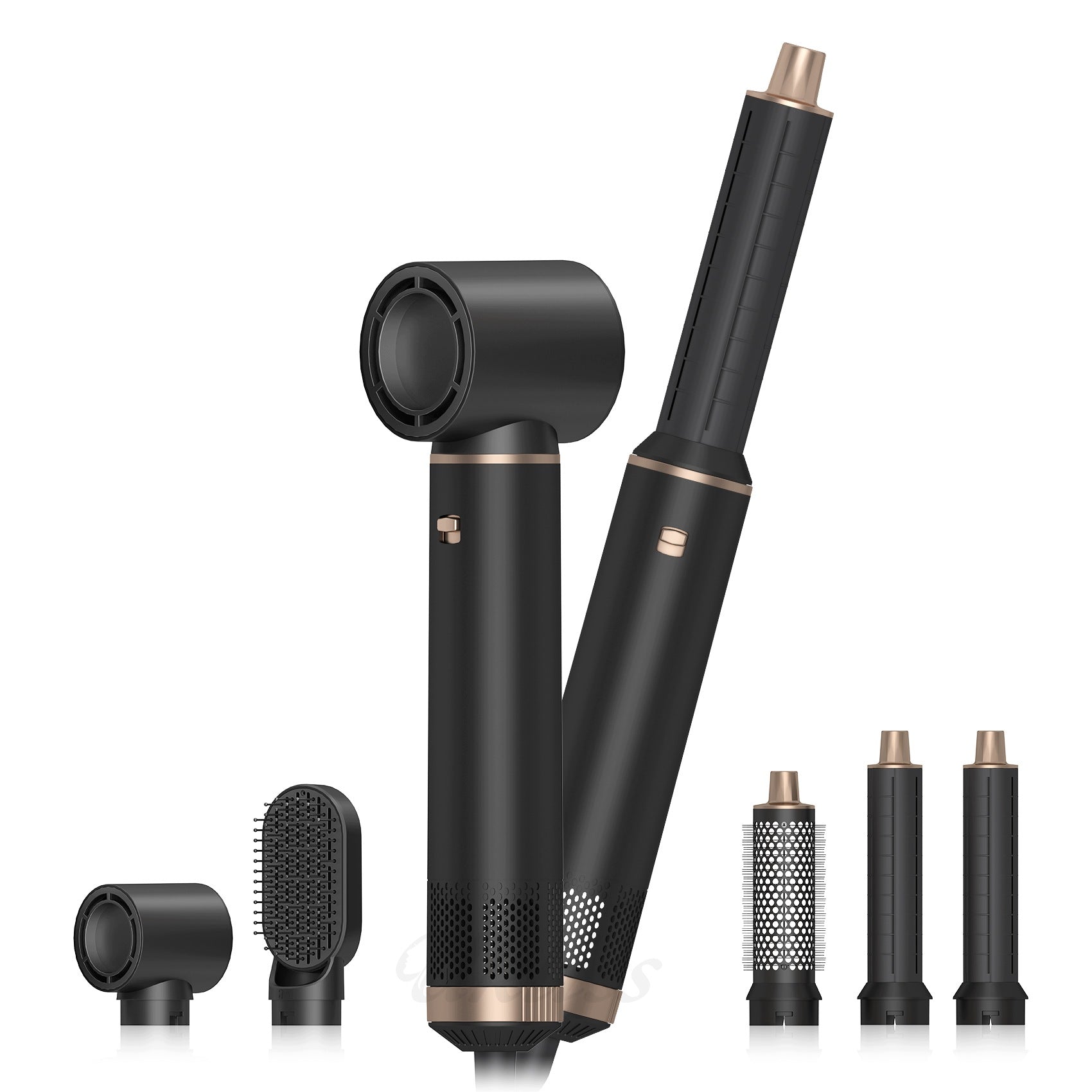 Hair Curler-Dryer 5in1 Brush Activ Caps 1000W Manufacturer code Hair dryer 5in1 black