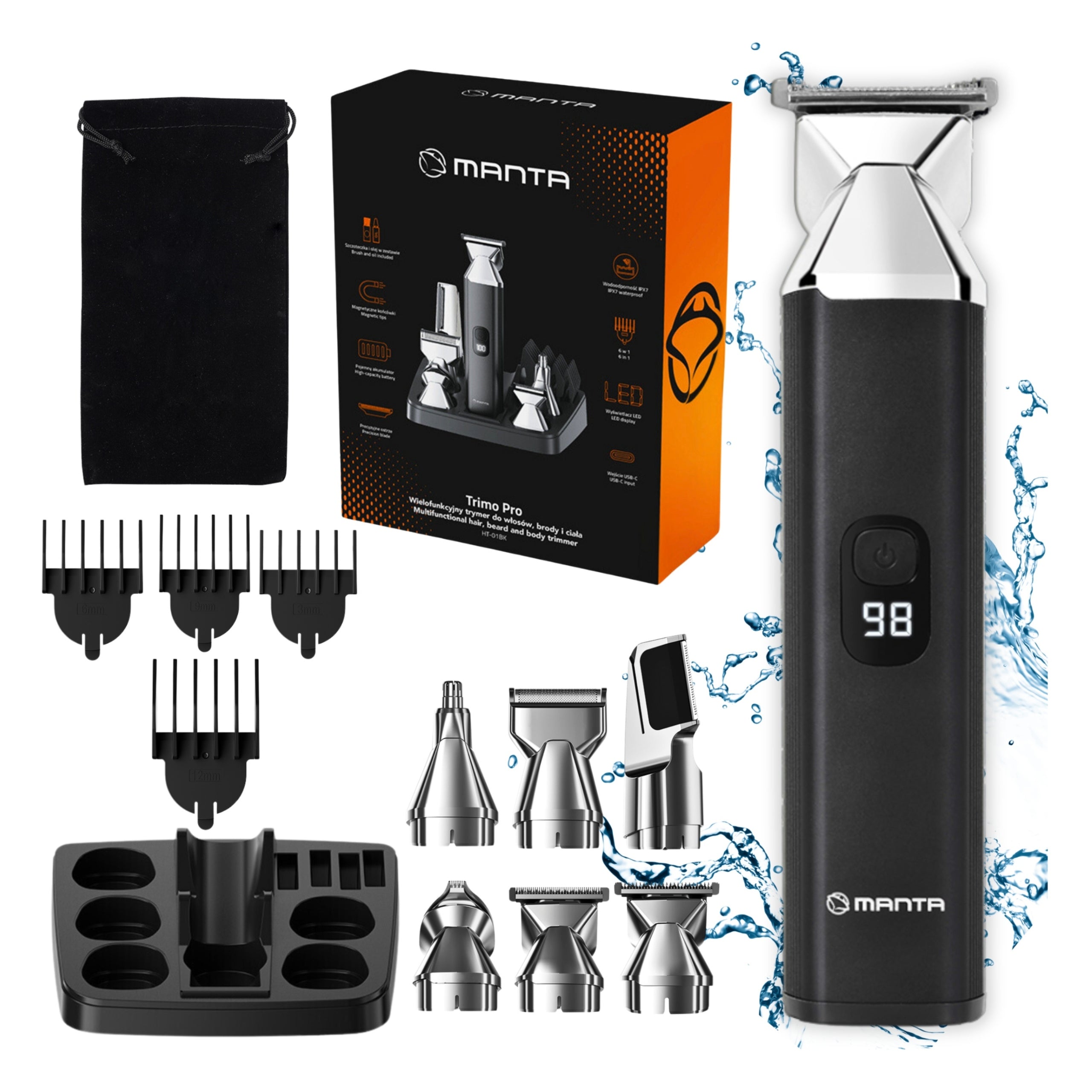 Hair Cutting Machine Beard Nose 6in1 SHAVER TRIMMER FOR GIFT