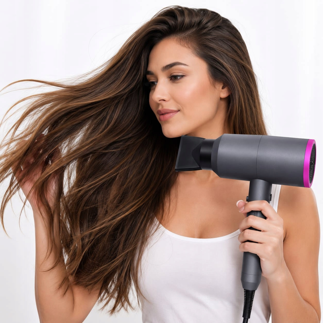 Hair Dryer HAIR DRYER 4in1 3 SPEEDS GREY PINK Manufacturer code MX1600