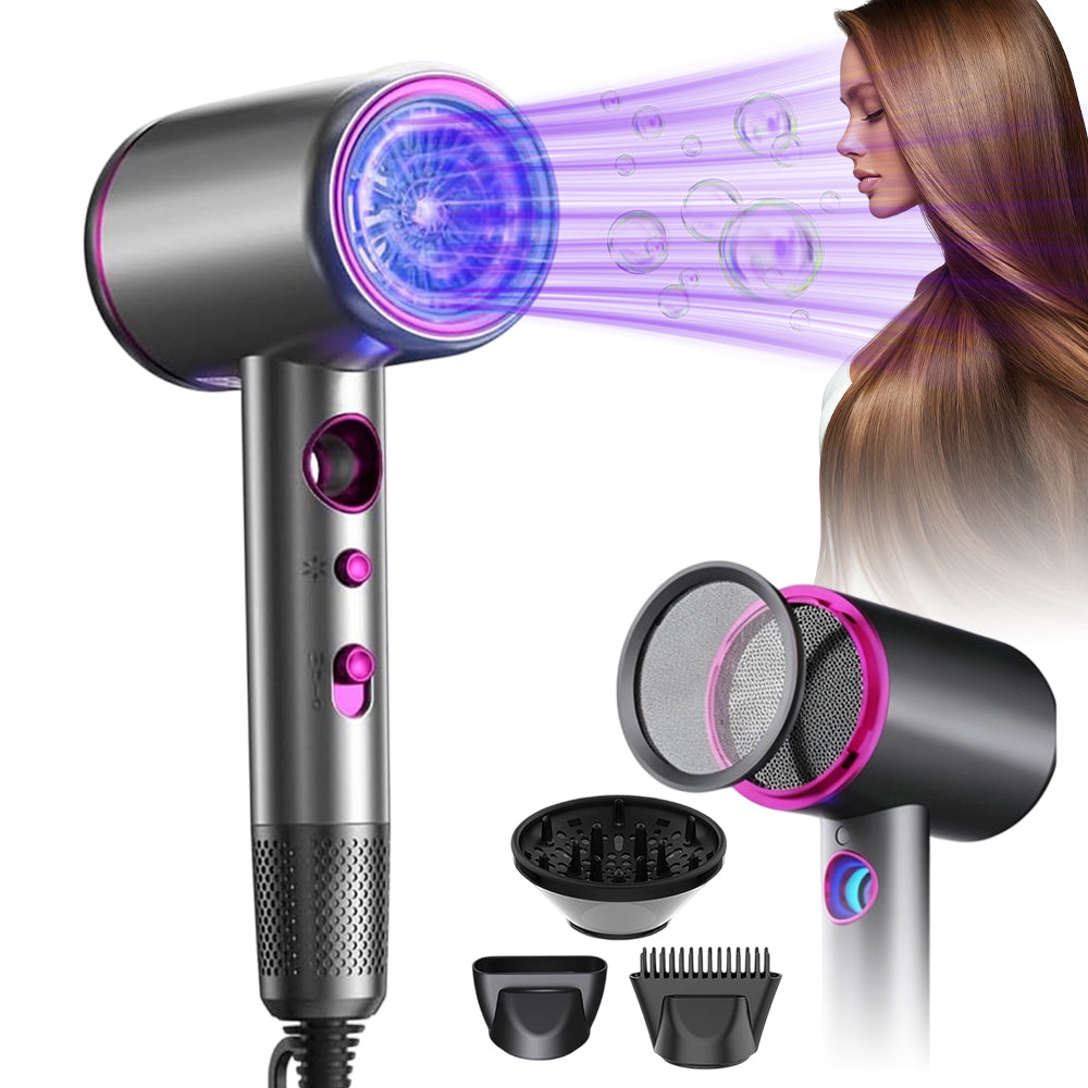 Hair Dryer Hair Styling Drying Set Strong Professional