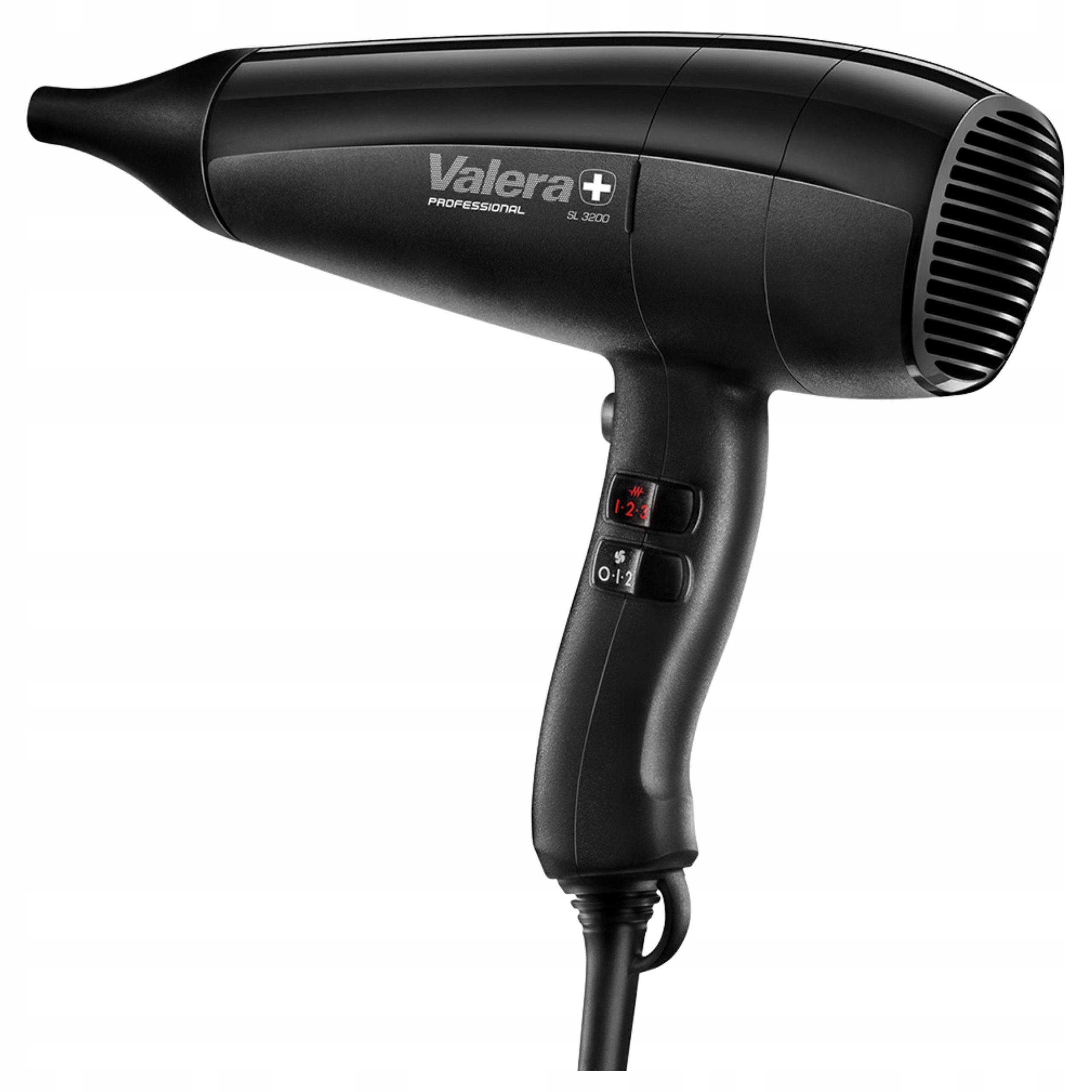 Hair Dryer Valera 1600 W 72 m³/h Black Light 370 g Concentrator