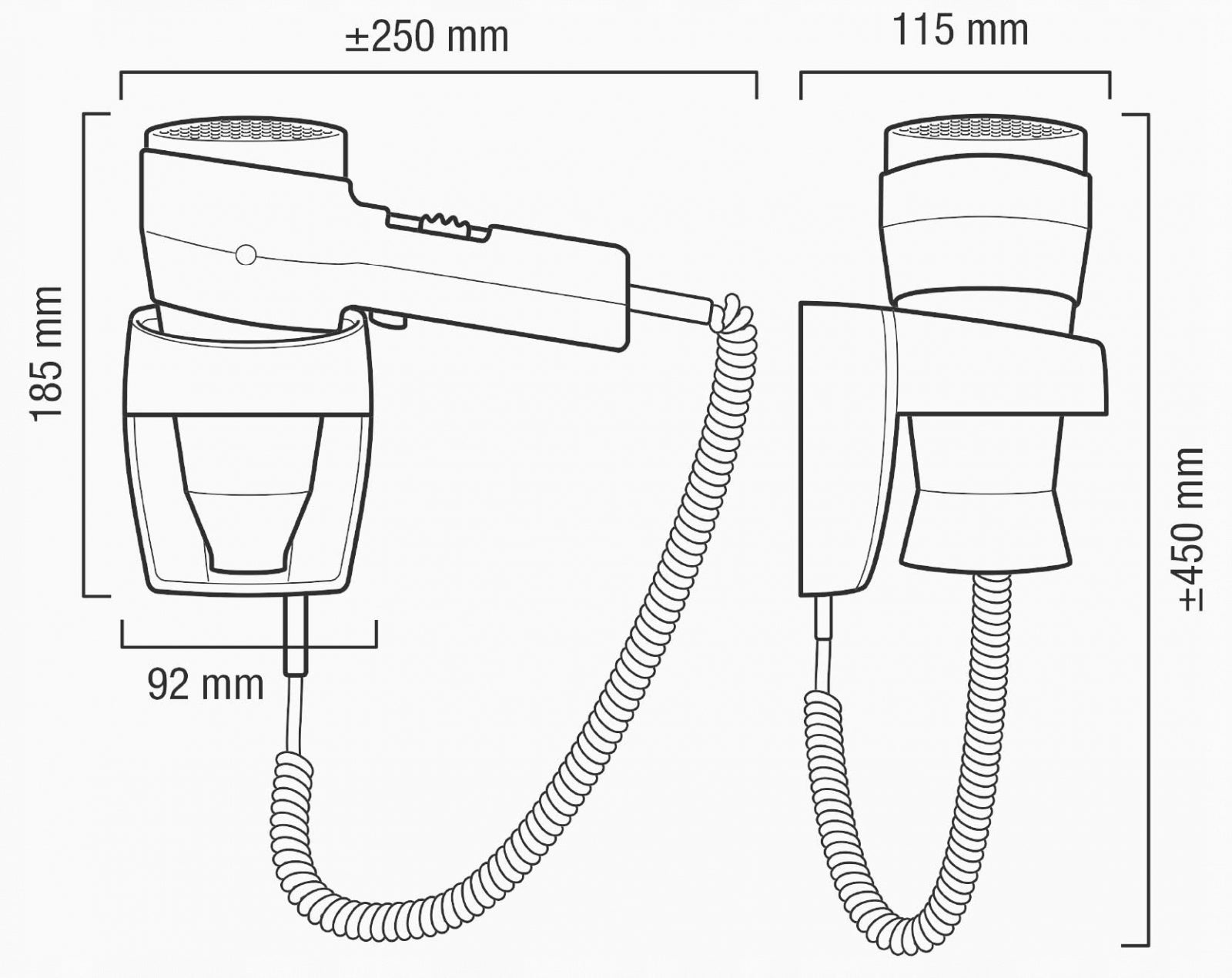Hair Dryer Valera Action Super Plus 1600W White Hotel Handle EAN (GTIN) 7610558542438