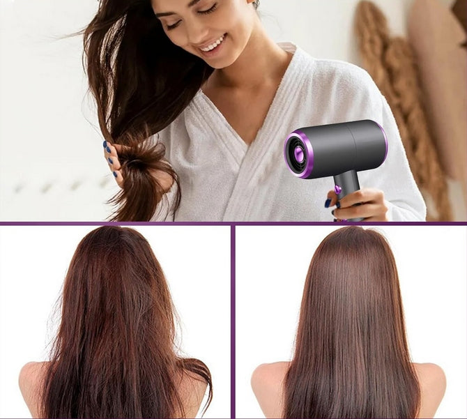 Hair Dryer with Diffuser and Ionization 1800W Quick Drying Bizcasa Packaging status original