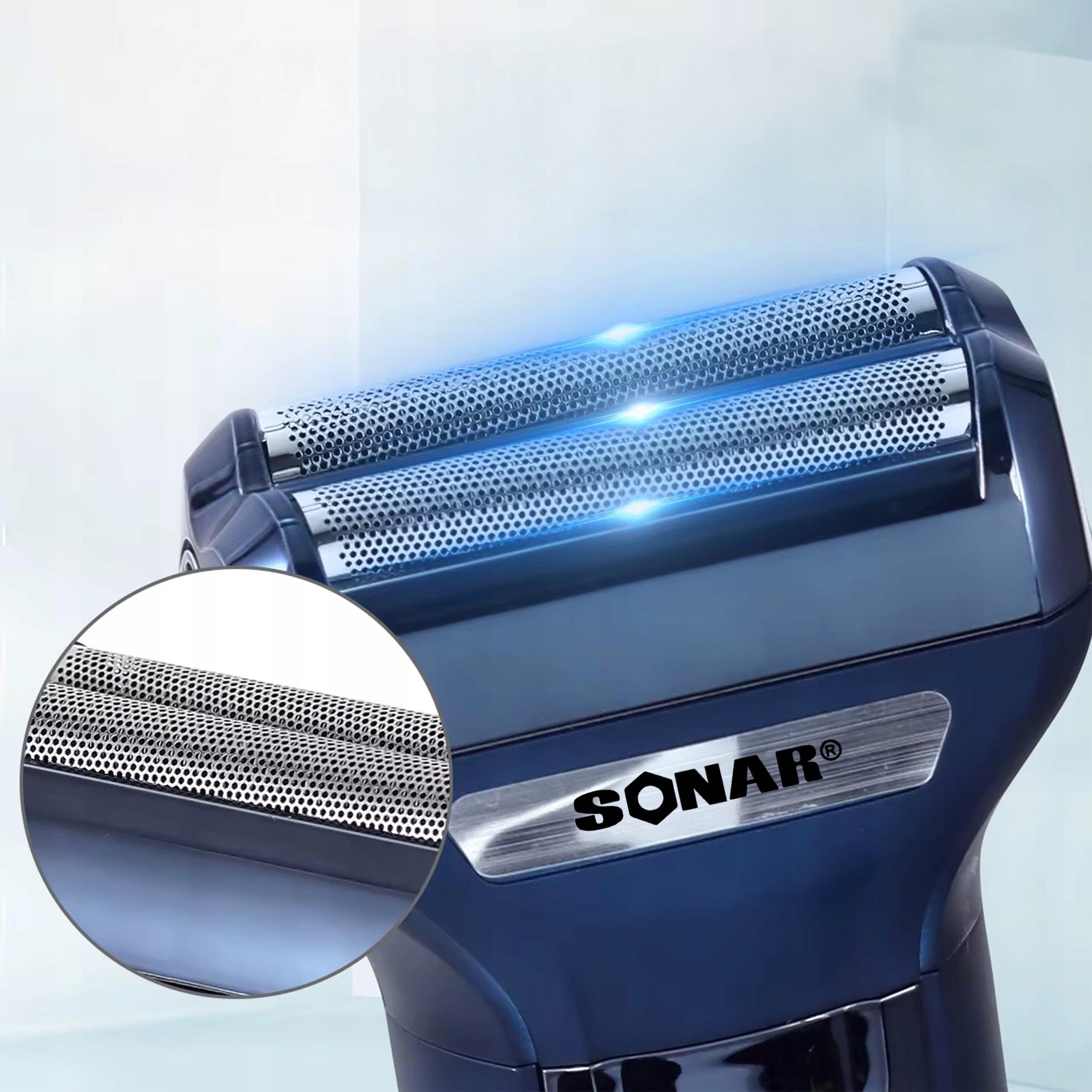 Hair Trimmer Machine Wireless Sonar Professional 3-in-1 Packaging status original
