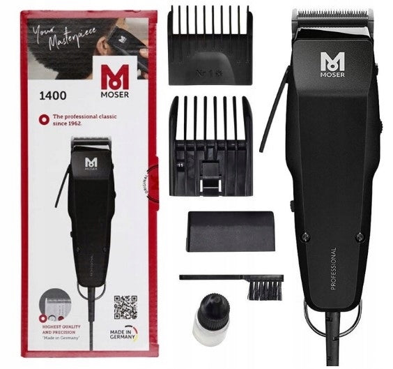 Hair clipper MOSER 1400-0087 electric BLACK