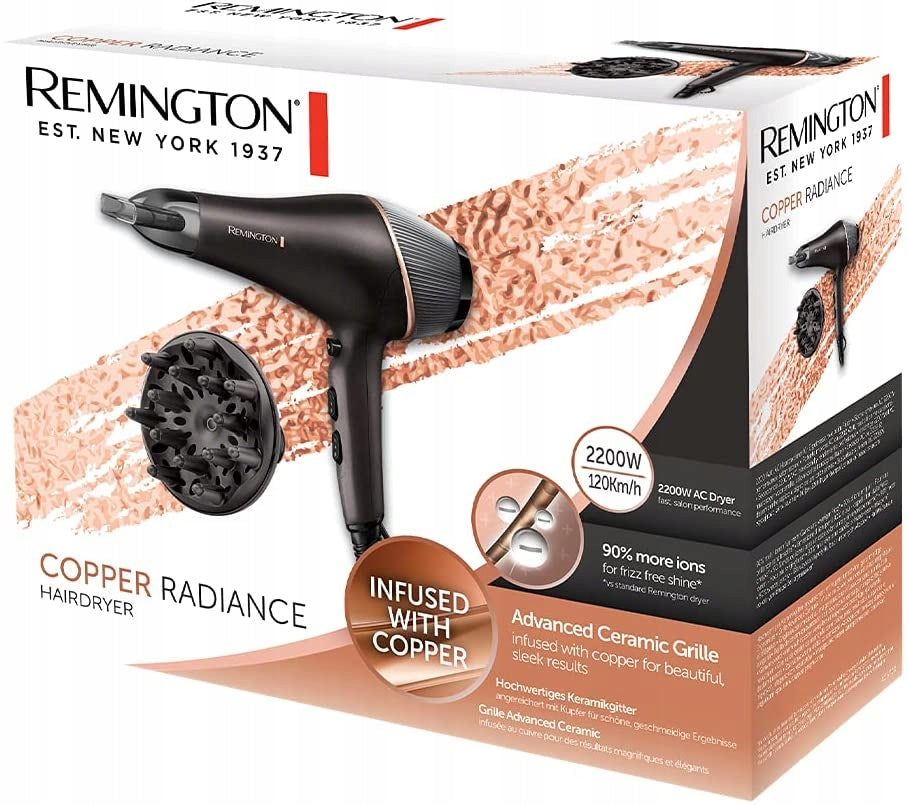 Hair dryer Remington AC5700 2200W strong Packaging status original