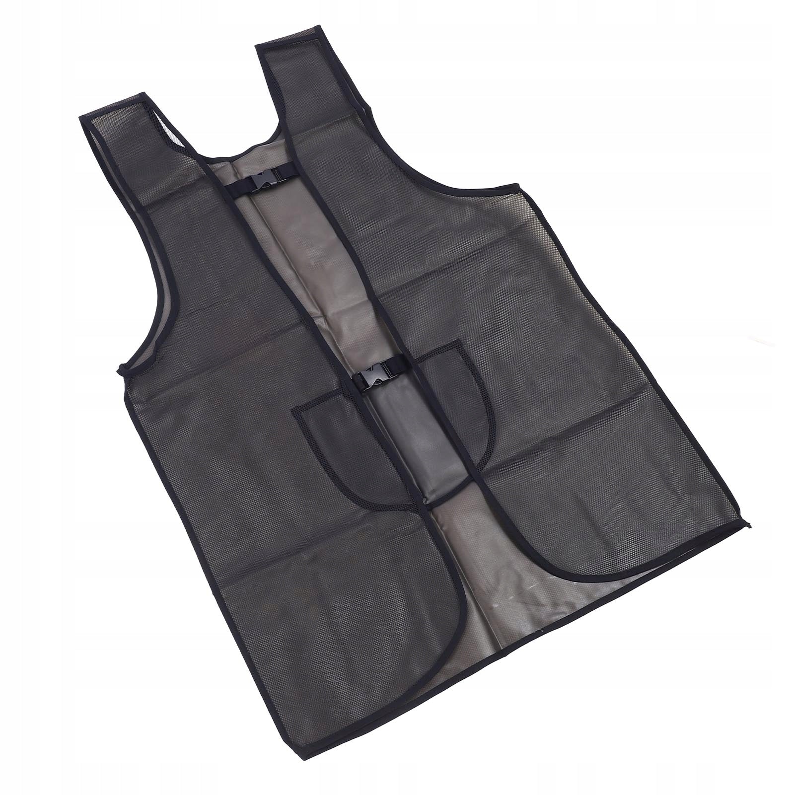 Hairdresser Apron Large Pocket PU Water Resistant Adjustable Strap XV Brand no brand