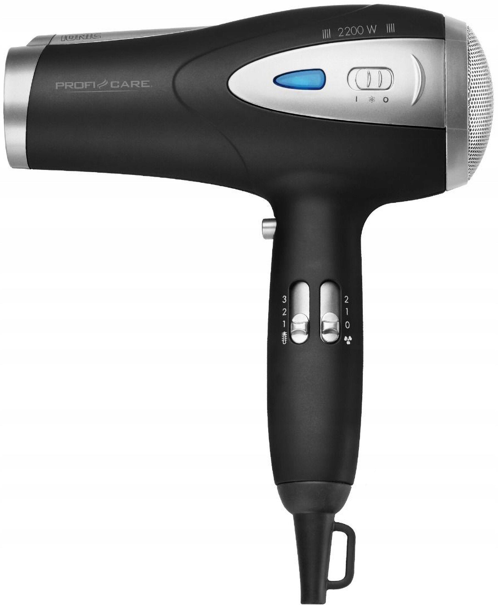 Hairdryer PROFICARE PC-HTD 3113 Black 2200W Dominant color black