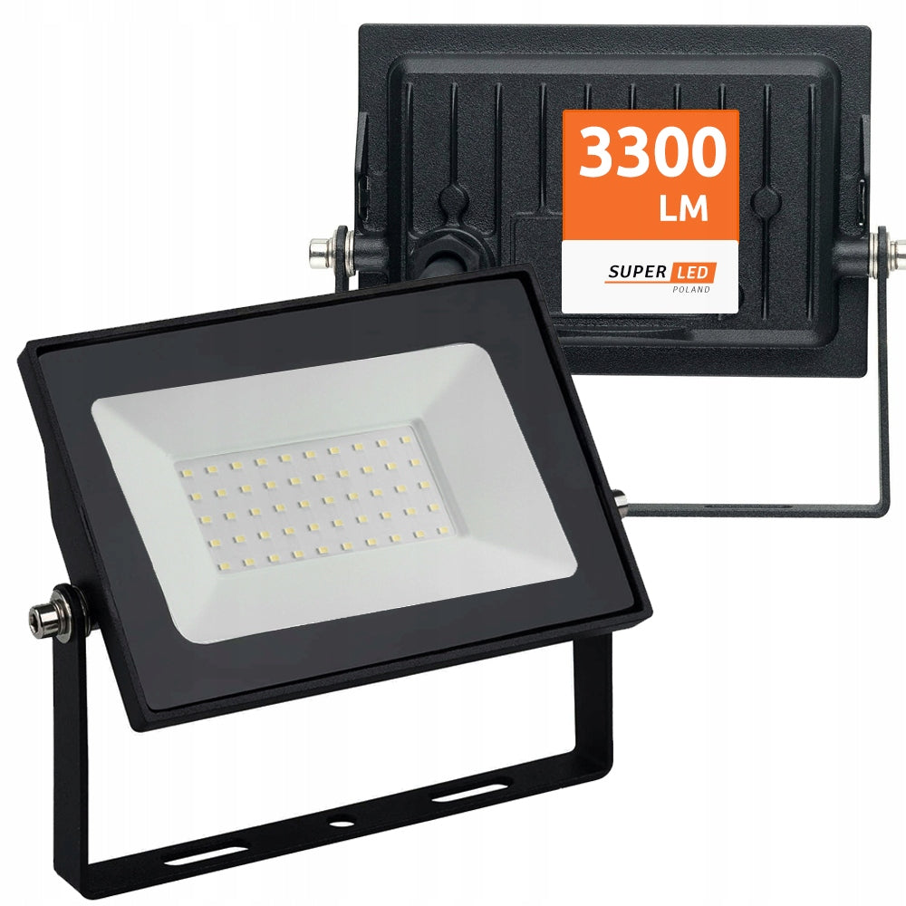 Halogen Floodlight LED Lamp 30W 3300 lm IP65 Outdoor SUPER POWERFUL 6000K