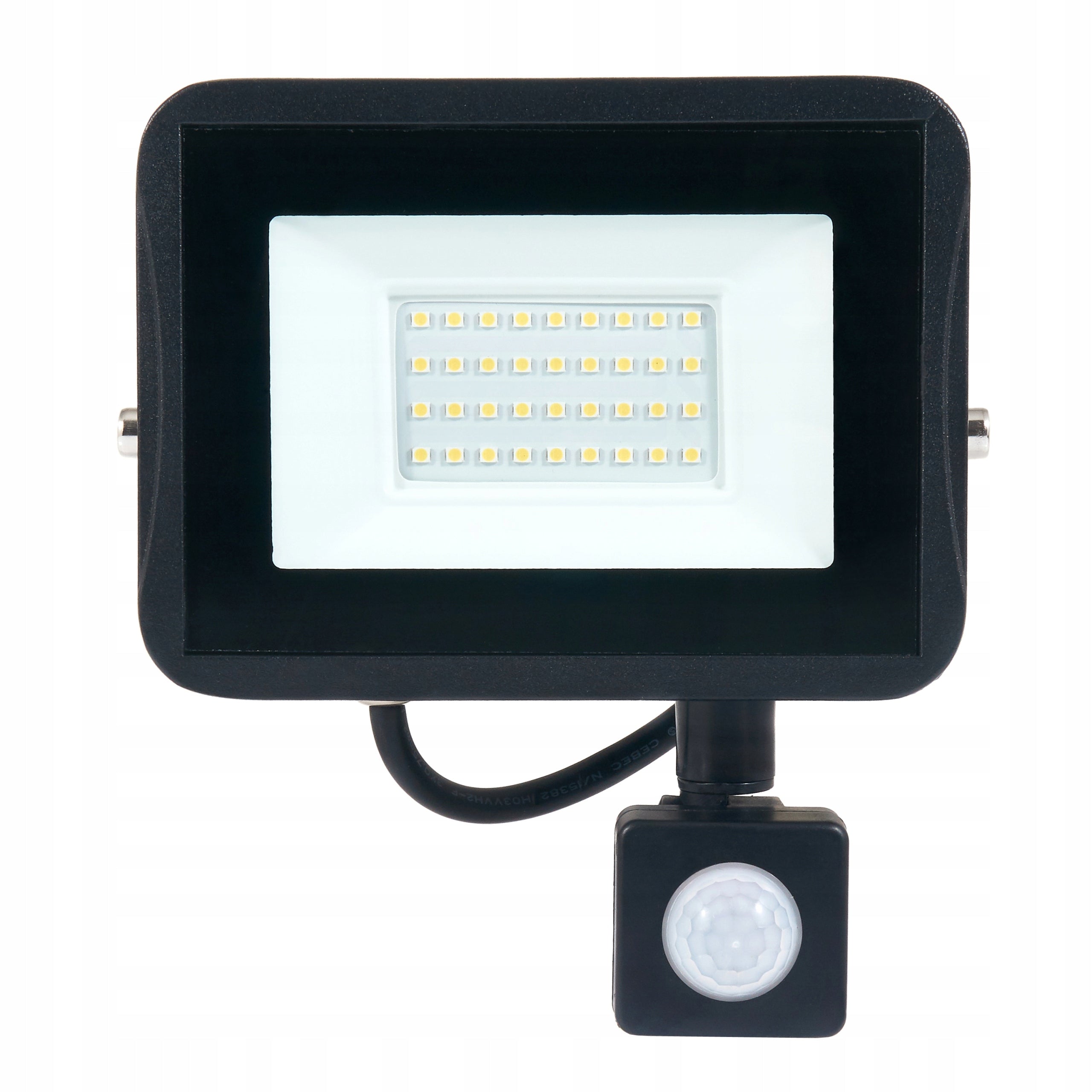 Halogen Floodlight LED Lamp With Motion Sensor 30W With Detector Adjustable Packaging status original
