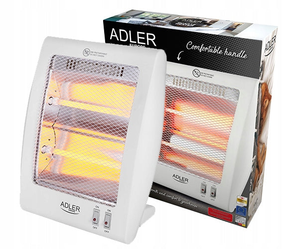 Halogen Heater Quartz Farelka Stove Radiator Electric 800W