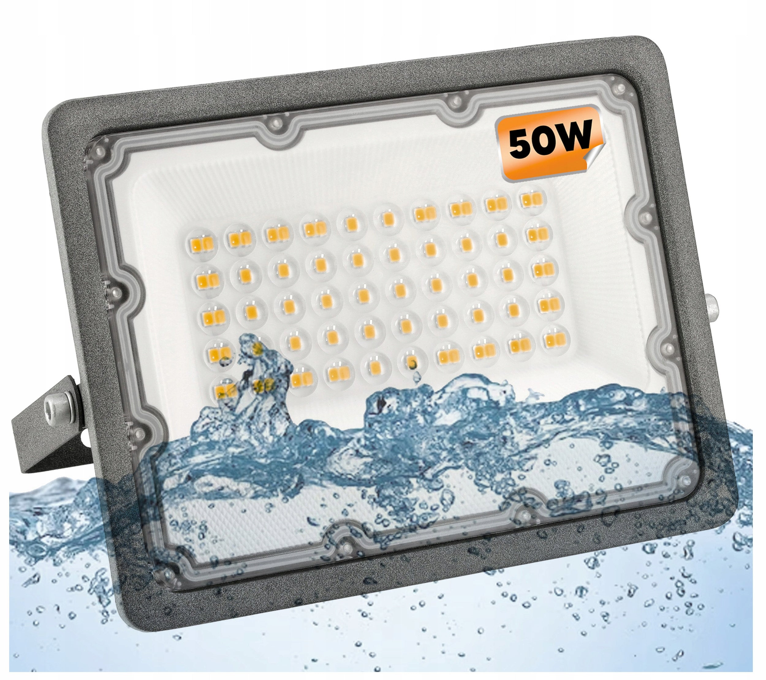 Halogen LED 50W Floodlight Outdoor Waterproof IP65 PREMIUM Manufacturer code Halogen LED Naświetlacz Reflektor 50W