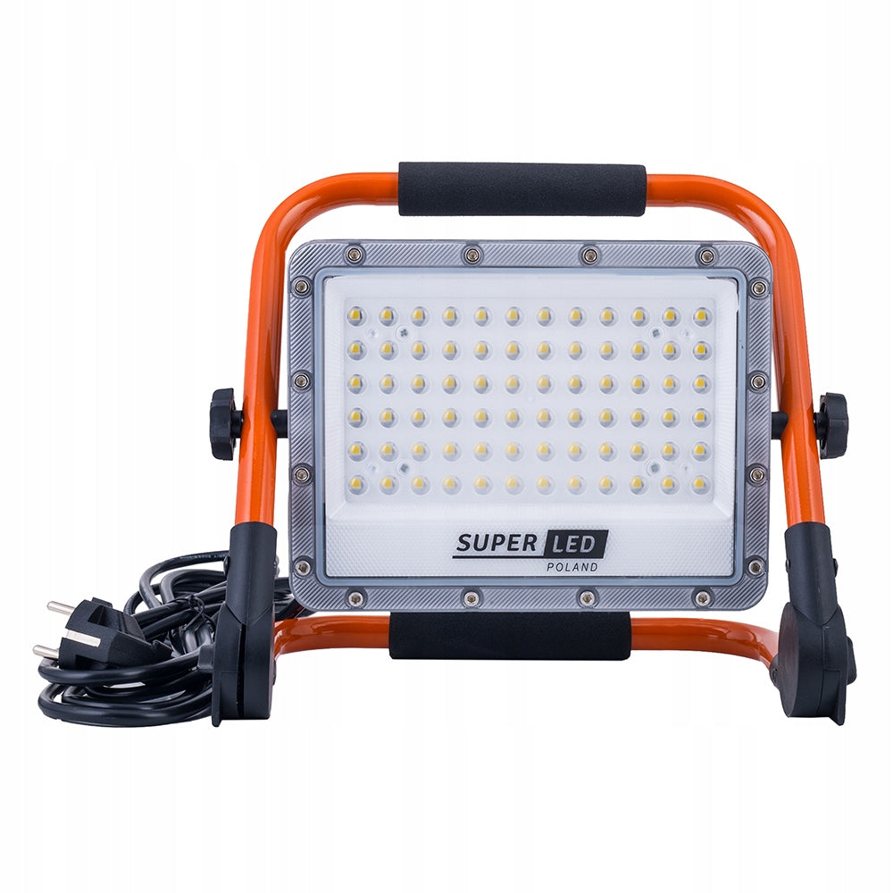 Halogen LED Building 100W 11000lm Holder Portable 230V Cord With Plug Packaging status original