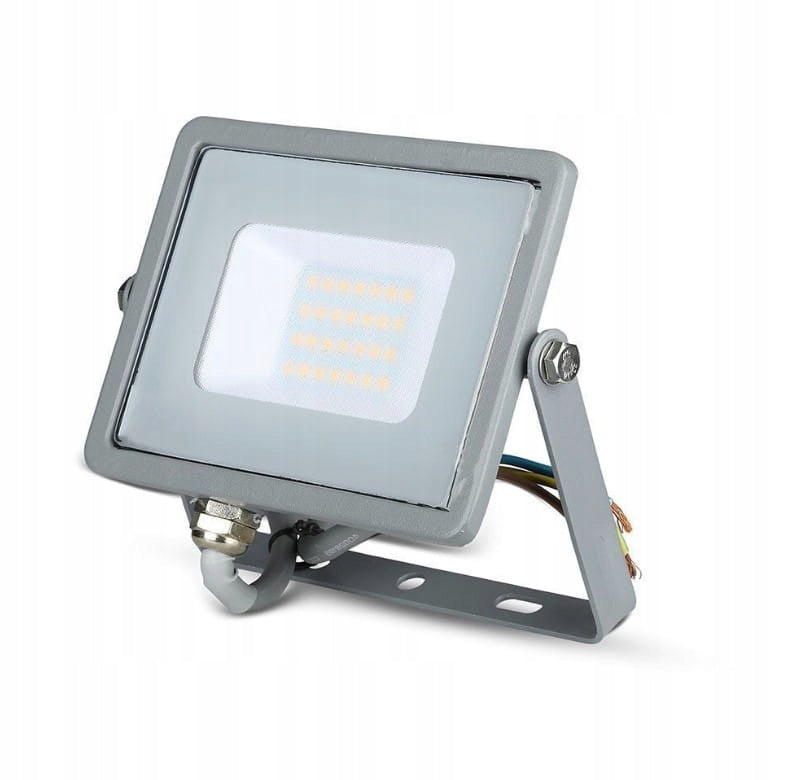 Halogen LED Floodlight 20W SMD SAMSUNG 4000K grey