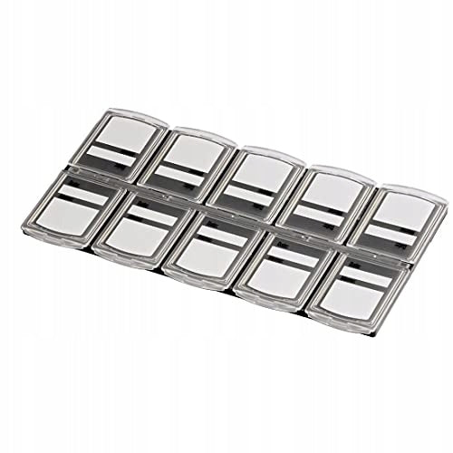 Hama 95985 | Memory Card Case - Holds 10 Cards | Transparent