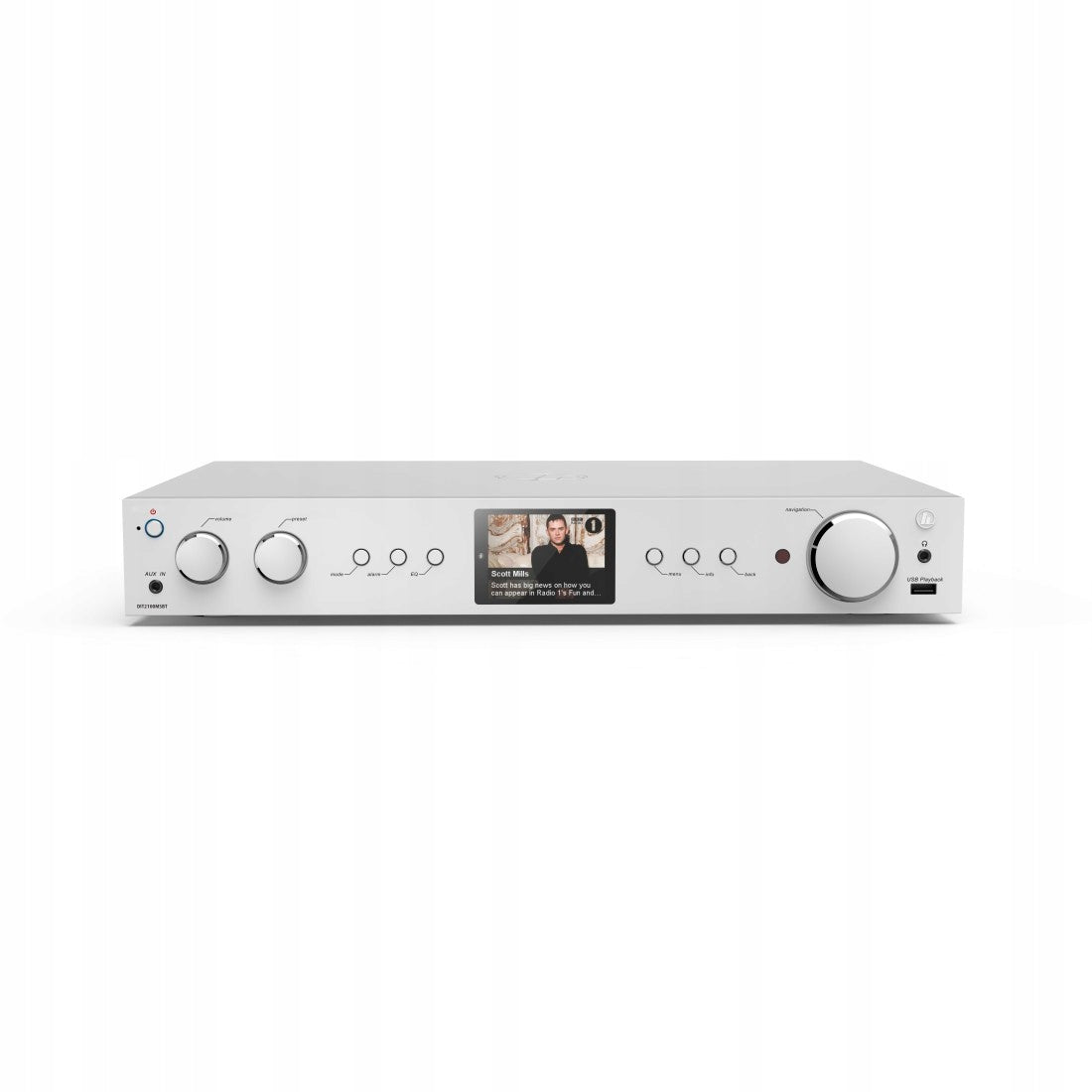 Hama DIT2105SBTX Hi-Fi Tuner, DAB+/Int SILVER EAN (GTIN) 4007249542526