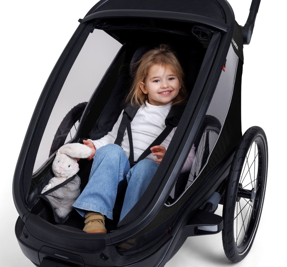 Hamax Bike Trailer Outback Next Black Brand Hamax