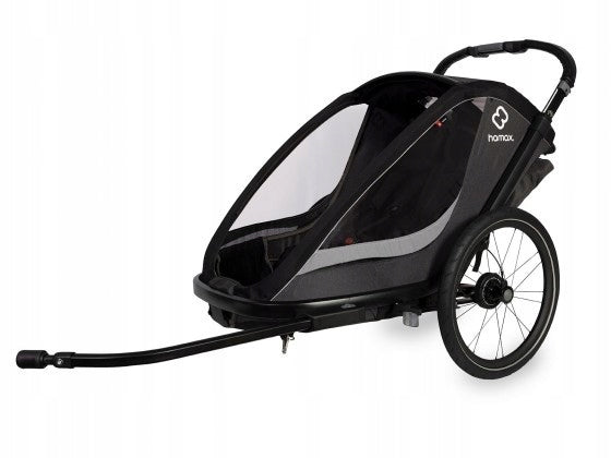 Hamax - COCOON bicycle trailer, double - Grey/black Manufacturer code 400235_HAM