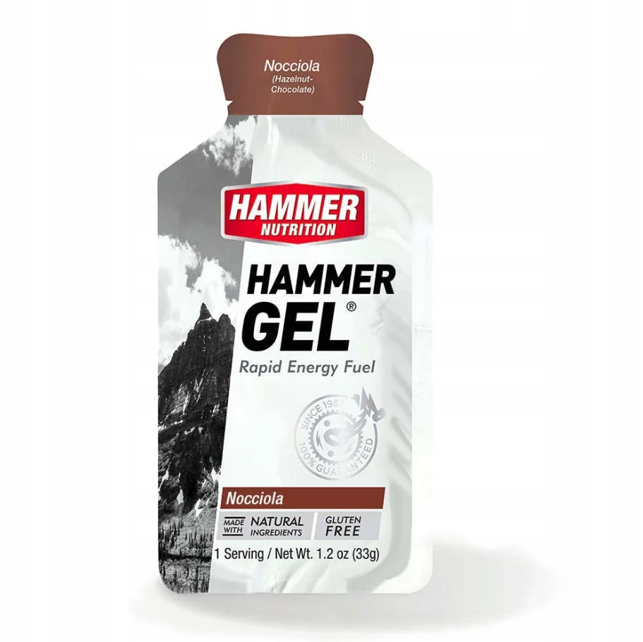 Hammer Gel Nocciola Energy Gel with Chocolate and Hazelnuts 33 g