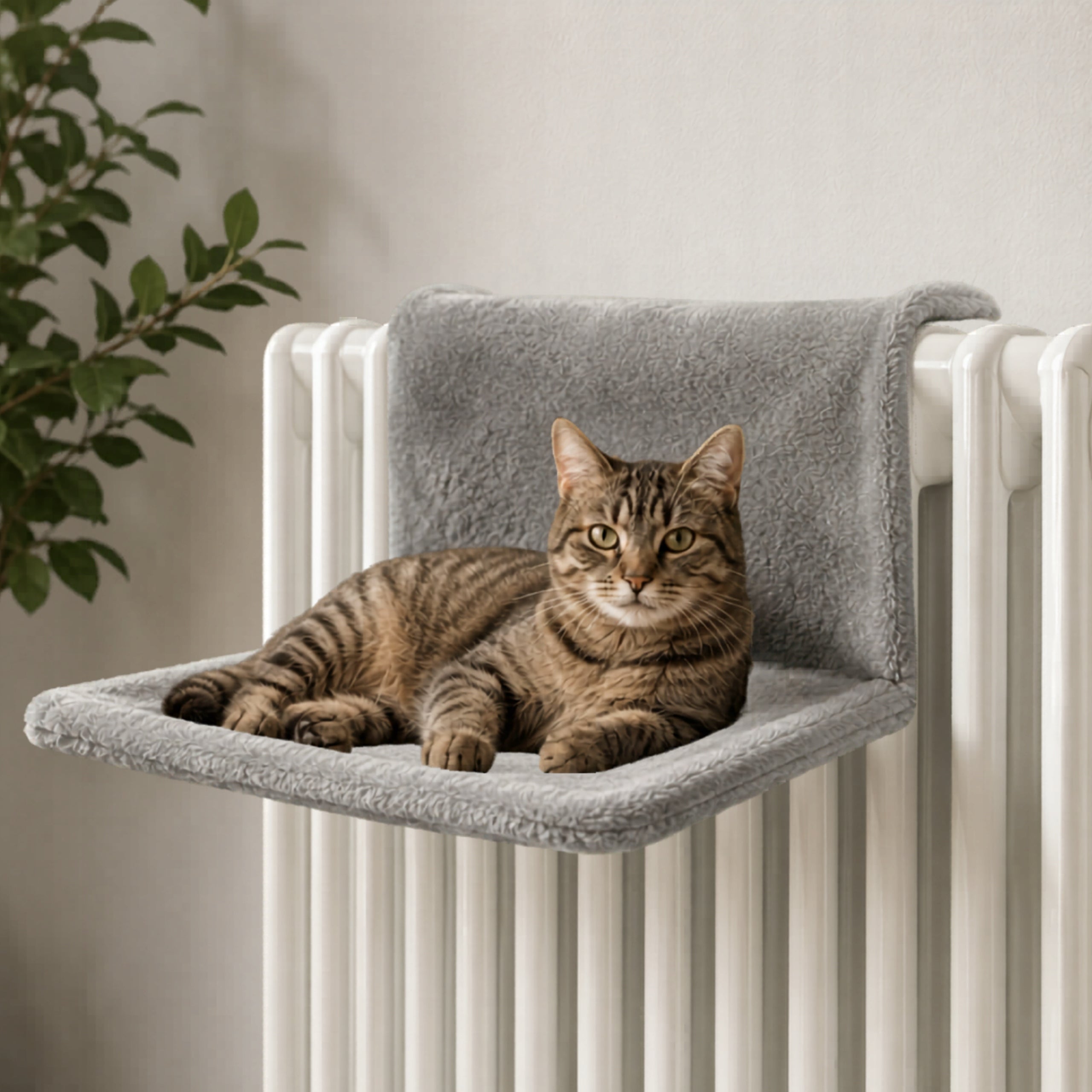 Hammock Bed Hanging for Calorifer Cat Heater 45x30cm Grey Kind hammock