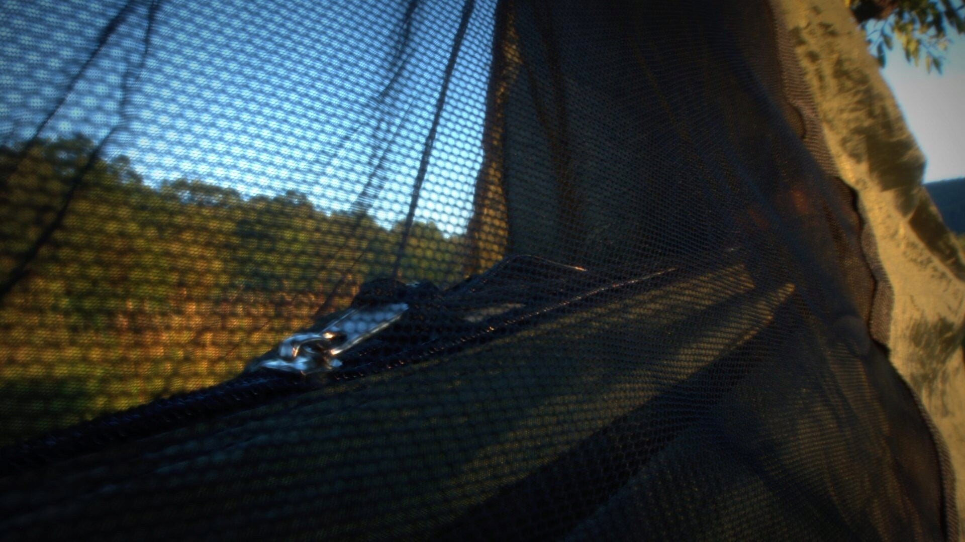 Hammock BushBed comfortable hammock with mosquito net Bushmen Kind hammock with rod